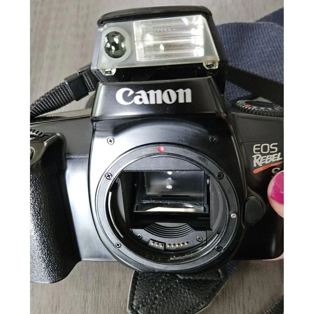 Canon Rebel 35MM EOS S Camera Body Only With Strap